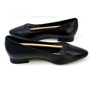 Rockport Tessa Total Motion Pointy Toe Dress Flats Black Size 5.5M NWT and Box